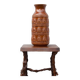 Large ceramic vase, Vase 1485 50, brown vase, ceramic vase, collection, umbrella holder