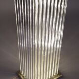 Art Deco style floor lamp made in the 70s in Murano glass