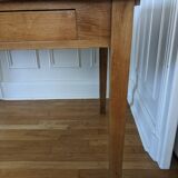 Wooden dining table