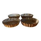 Lot of old tart molds