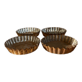 Lot of old tart molds