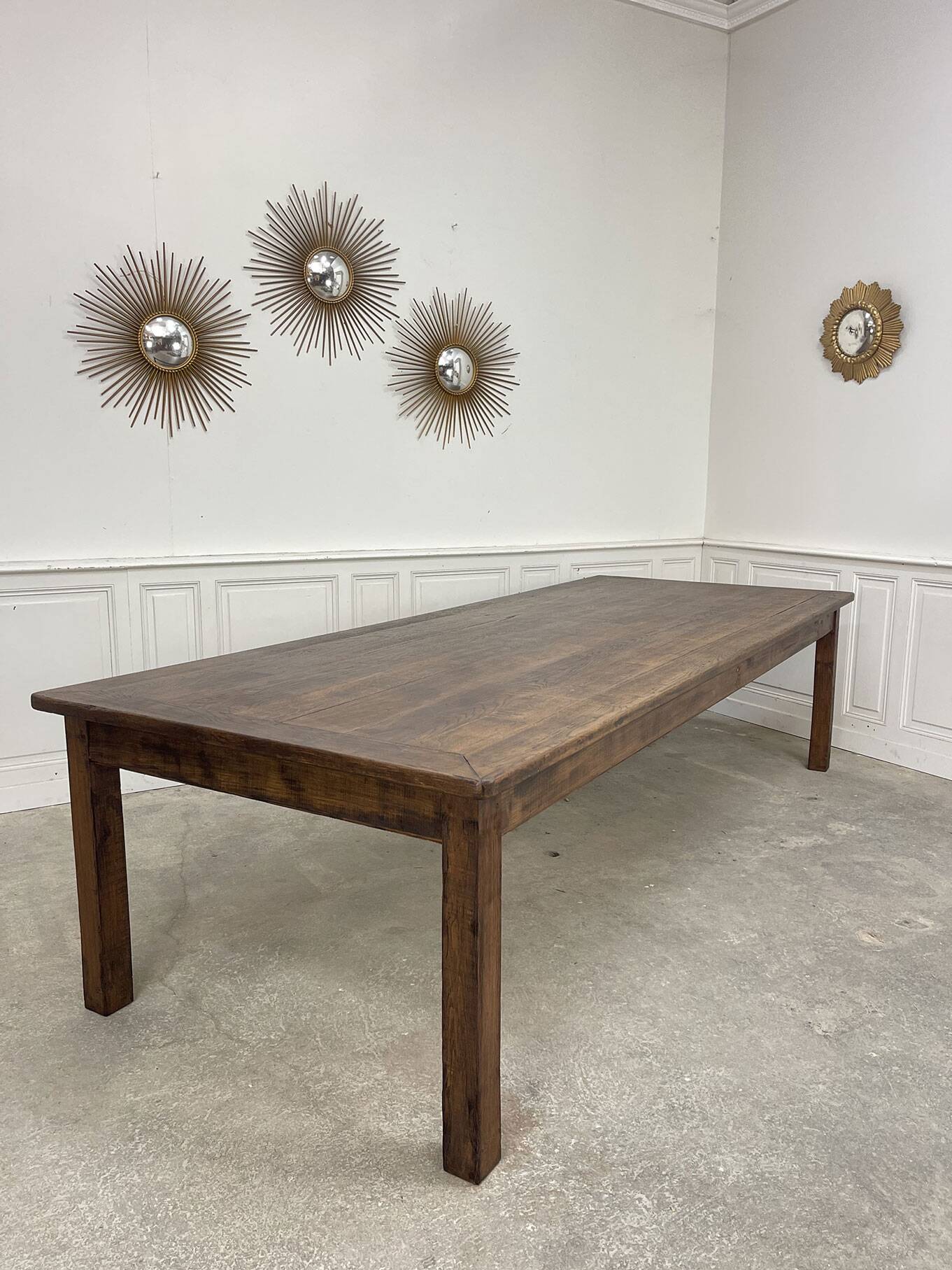 Large 1930s monastic-style table