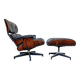 Herman Miller Lounge chair & ottoman rosewood Charles & Ray Eames 1960s