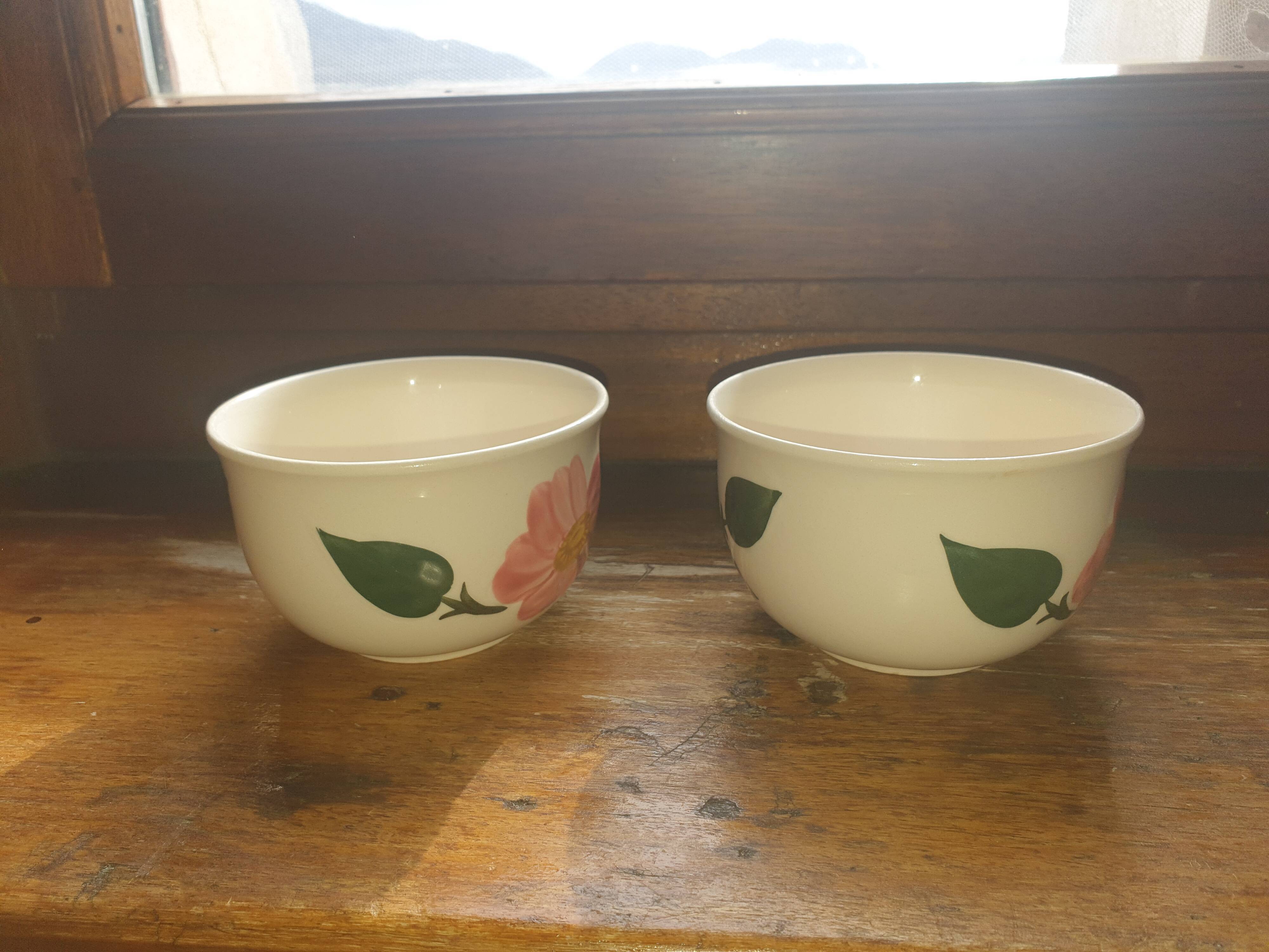Duo of Villeroy & Boch Cup "Wild rose"