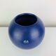 Blue ceramic round vase Asa West Germany, vintage
