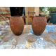 Pair of art deco cast iron vases from Charleville-Mézières
