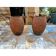 Pair of art deco cast iron vases from Charleville-Mézières