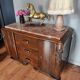 Oak art deco chest of drawers