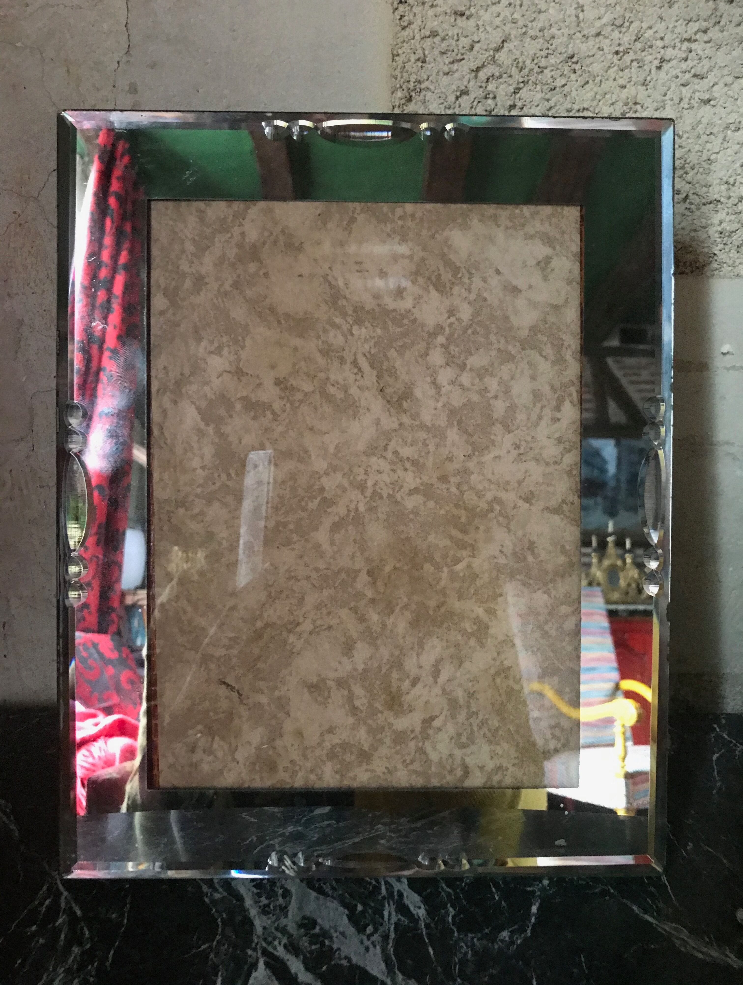 Mirror photo frame 50s