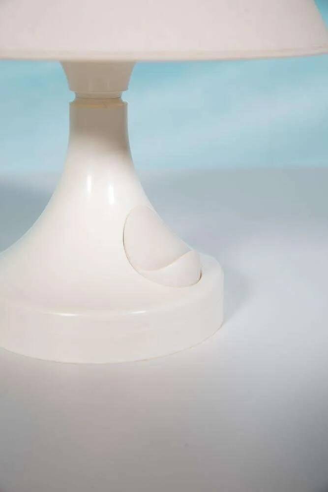 Space Age table lamp from the 60s/70s, vintage ambient lamp.