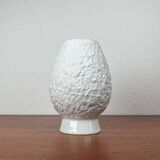 Vintage white porcelain vase German Model 605/2 by KPM Royal Porcelain, 1970s.