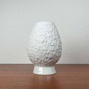 Vintage white porcelain vase German Model 605/2 by KPM Royal Porcelain, 1970s.