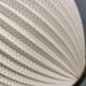 Danish pleated lamp model Pearl Shade, produced by Hoyrup Light and designed by Lars Ejler Schiøler