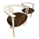 Set of 2 chair Prototypes design Pierre Cardin