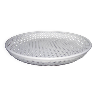 Vintage perforated metal tray by mathieu mategot for artimeta 1960