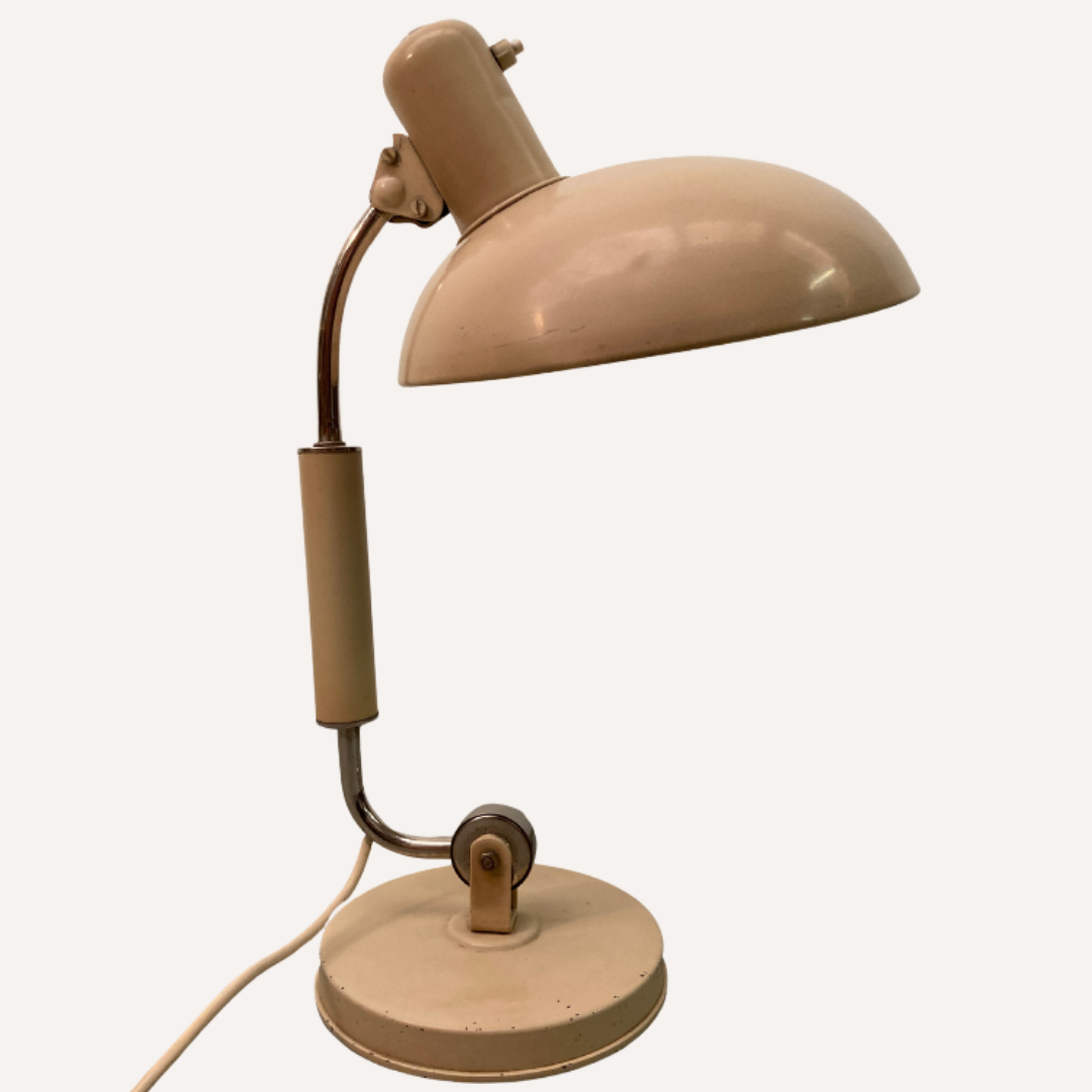 Bauhaus desk lamp by Christian Dell for Koranda, Vienna Austria