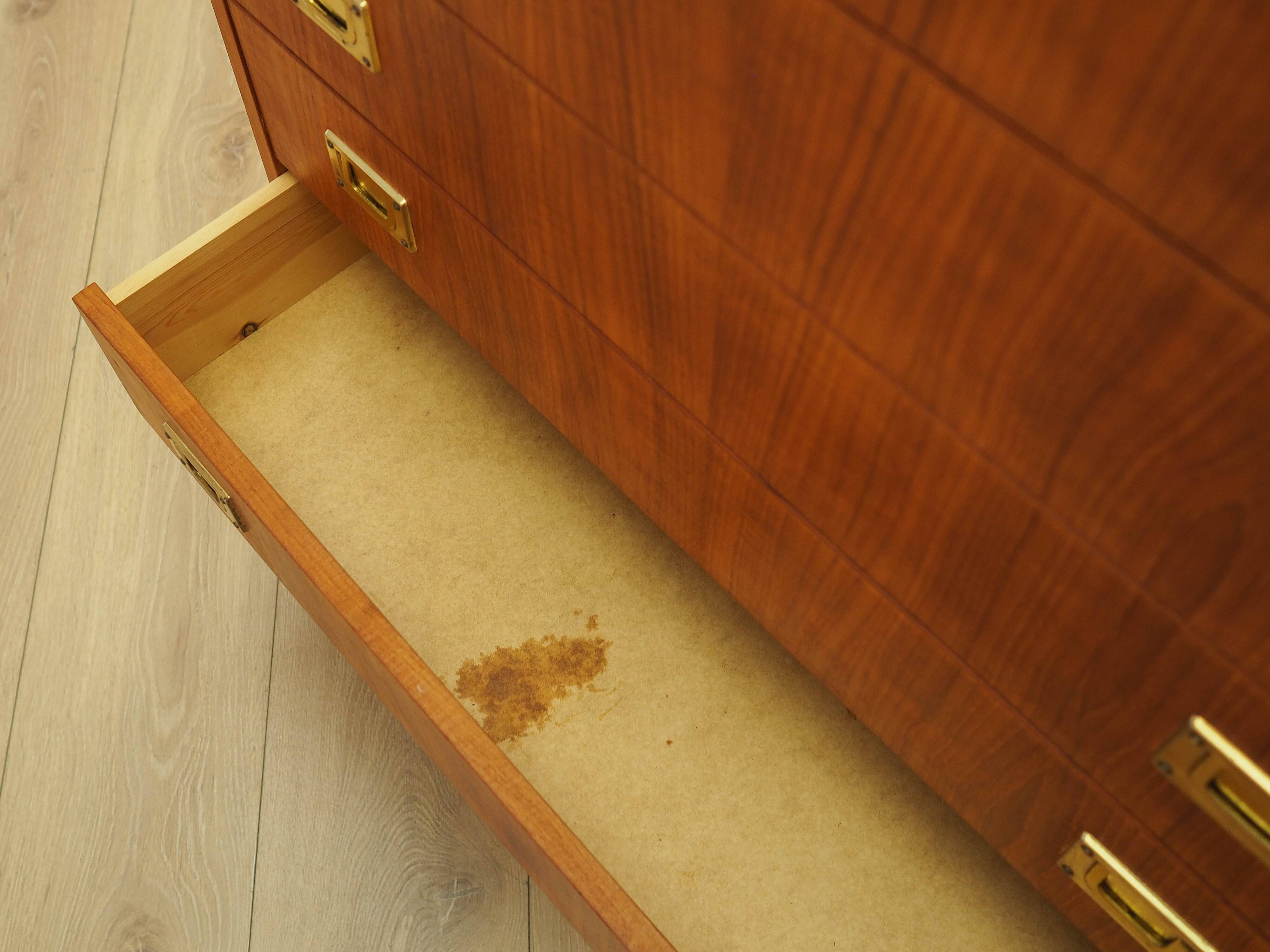 Teak chest of drawers, Danish design, 1960s, made in Denmark
