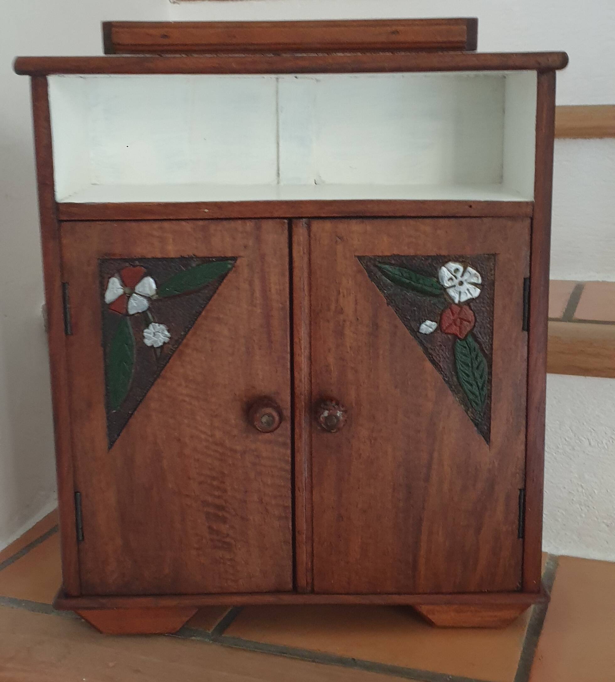 Small old storage cabinet