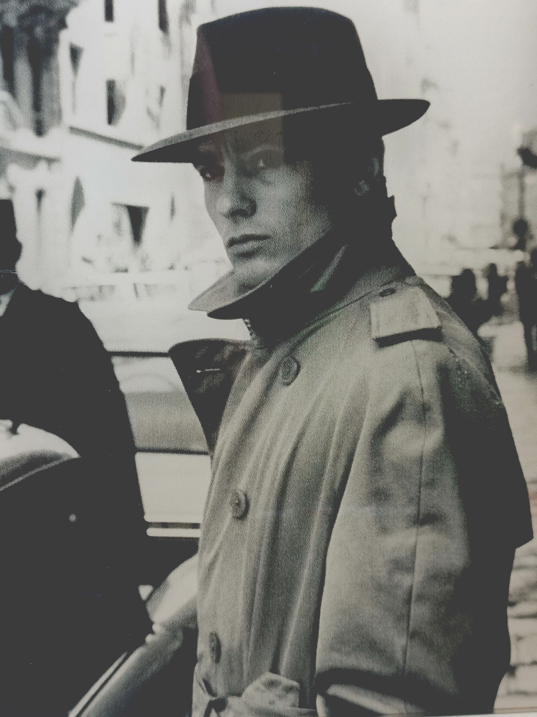 Celebrity plexi frame "Le Samourai" Alain Delon