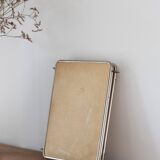 Vintage triptych barber mirror
