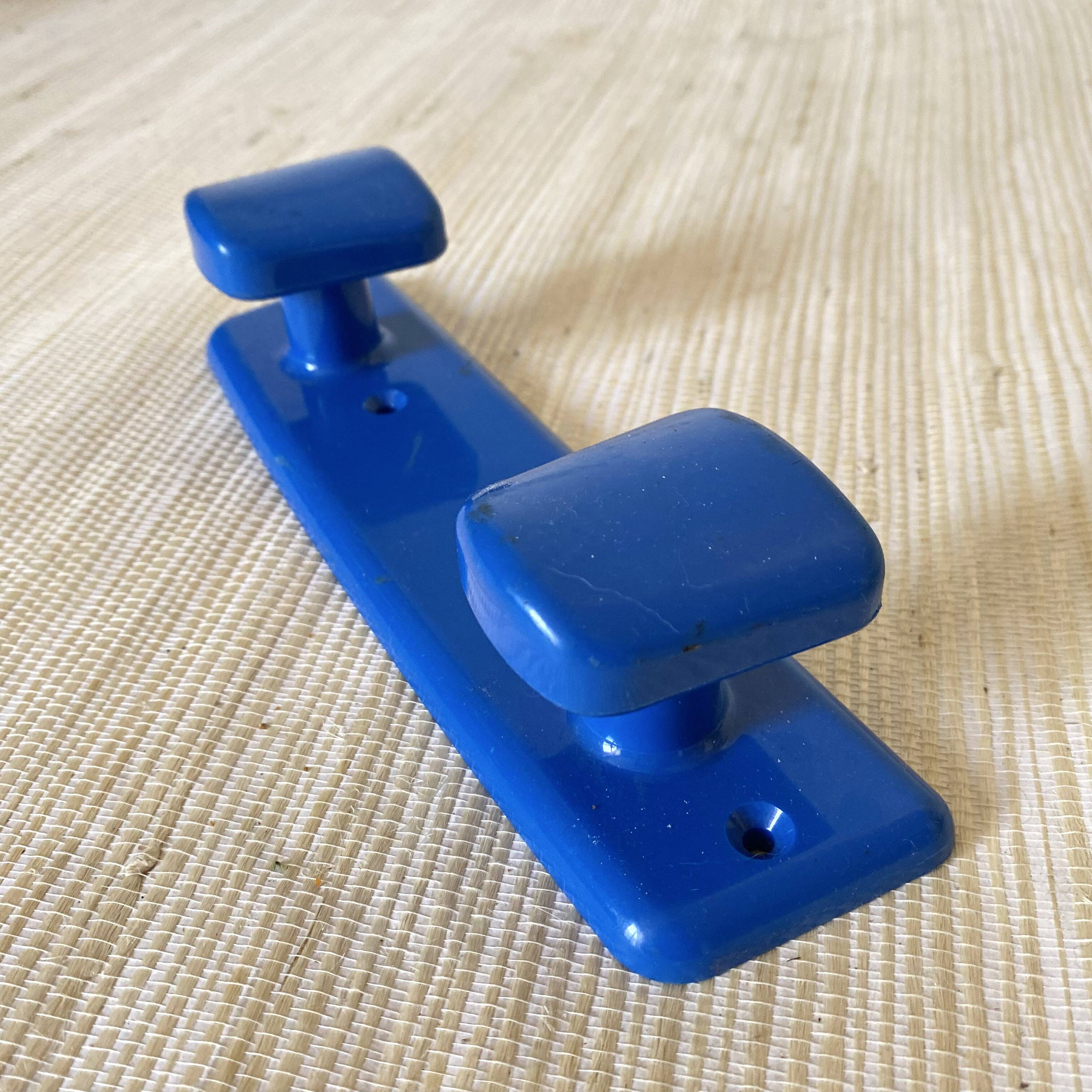 Vintage coat rack with 2 hooks