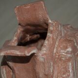 Stoneware vase signed GT