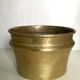 Cache-pot en laiton vintage