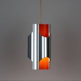 Lampe suspendue vintage danoise Pantre par Bent Karlby, Lyfa, années 1970