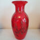 Set of 3 handmaee Murano glass vases