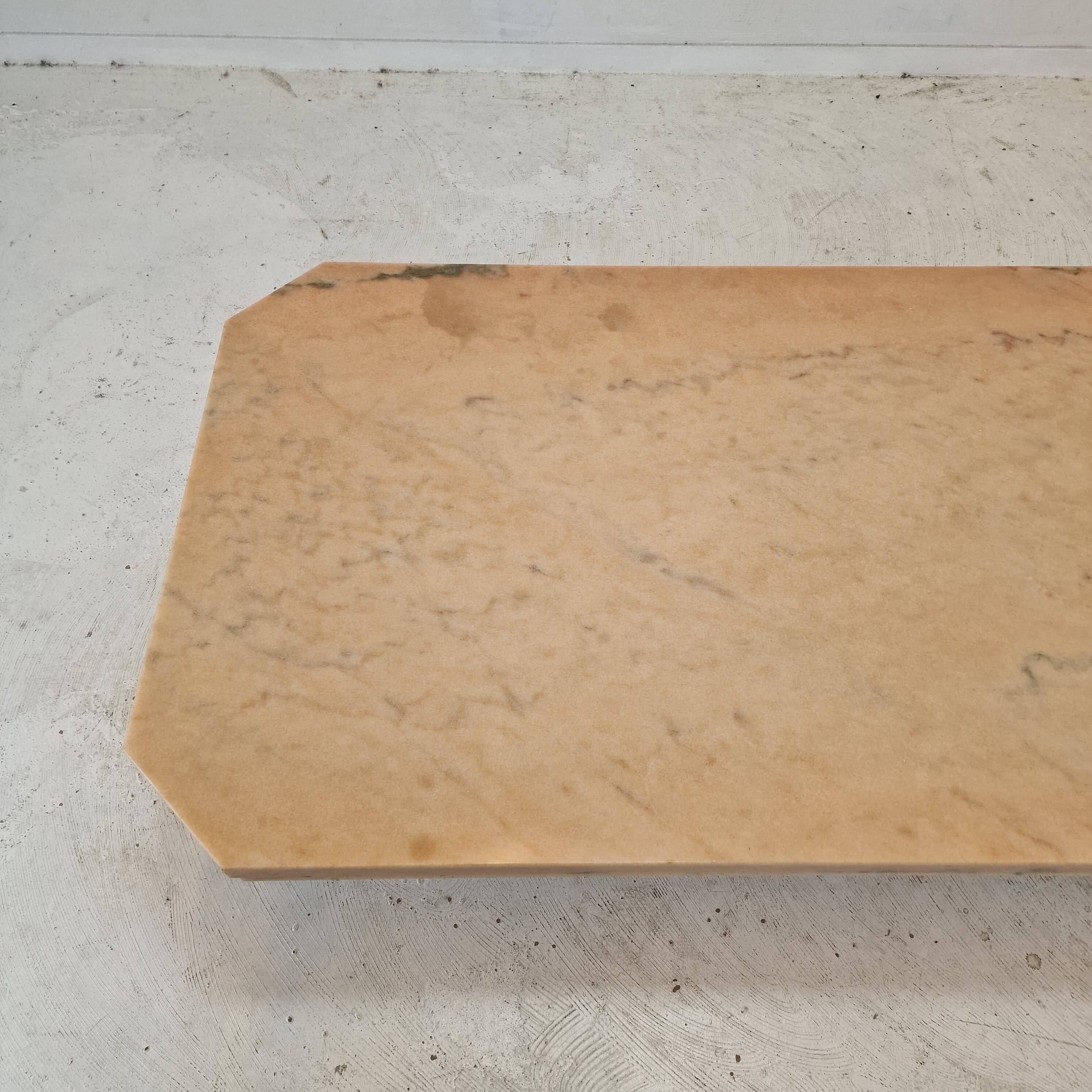 Italian Marble Coffee or Side Table, 1980s