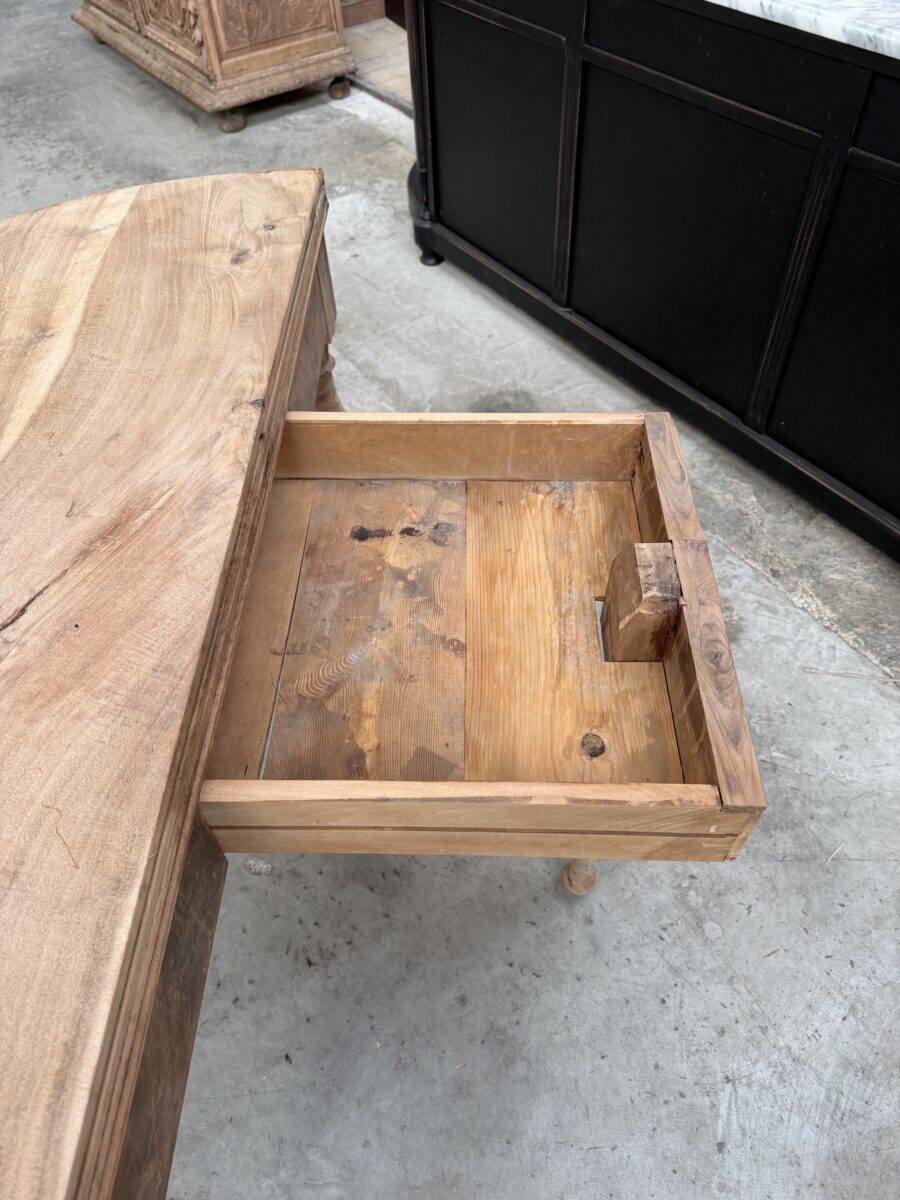 Half-moon table, 19th century