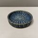 Ashtray in blue hares fur glaze from Rörstrand Sweden, by Gunnar Nylund