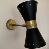 Paire Applique Diabolo Noir