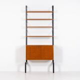 Rare Poul Cadovius standing wall-unit with bar (Denmark, 1960s).