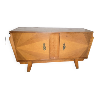 Vintage oak sideboard from the 60s