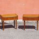 Pair of 2 Danish vintage nightstands from 1960s