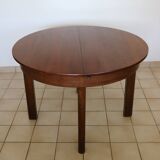 Table ronde extensible système papillon 1950