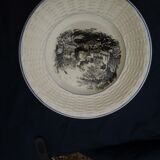 12 plates to desicate in Digoin Sarreguemines earthenware the months