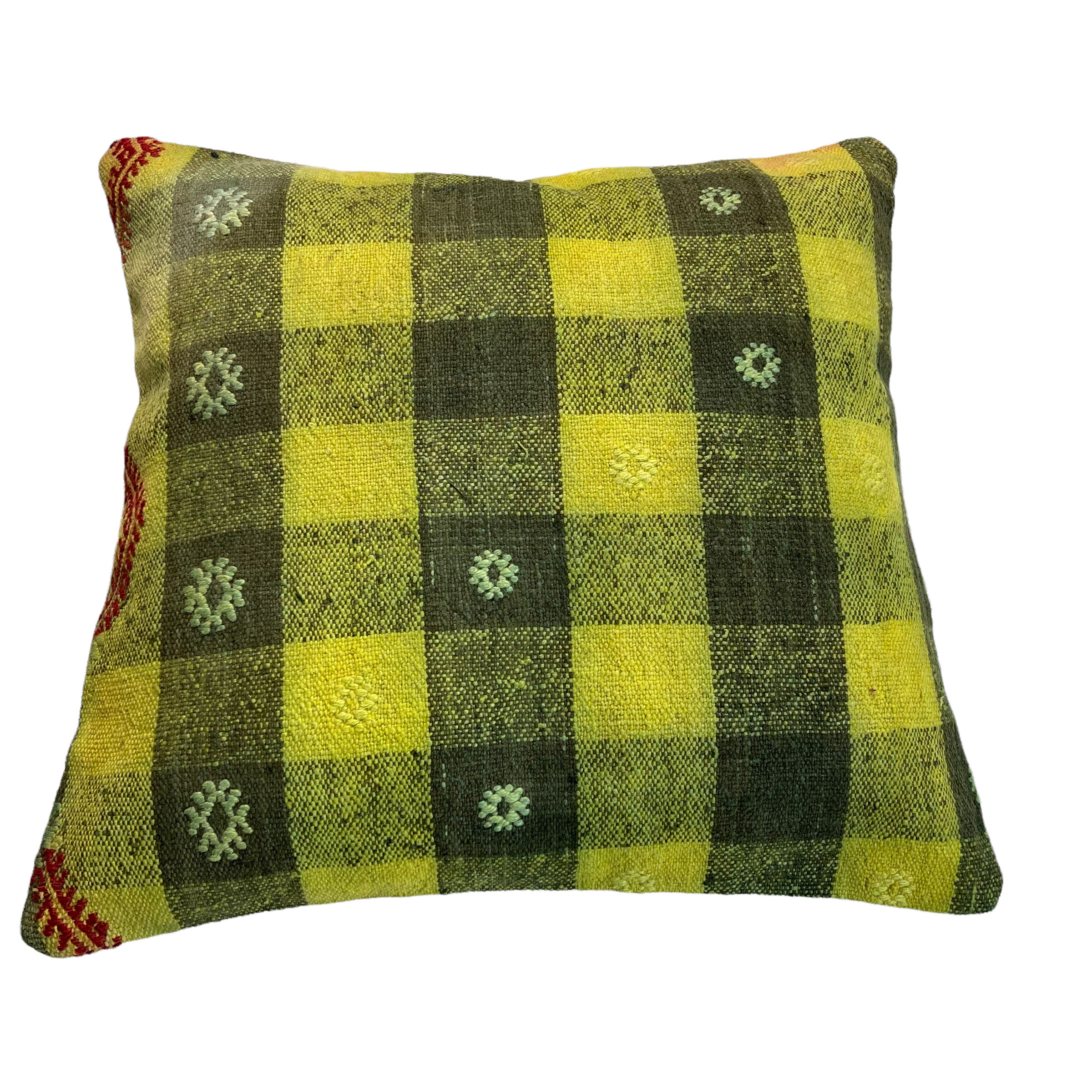 Turkish  kilim cushion cover , 45 x 45 cm