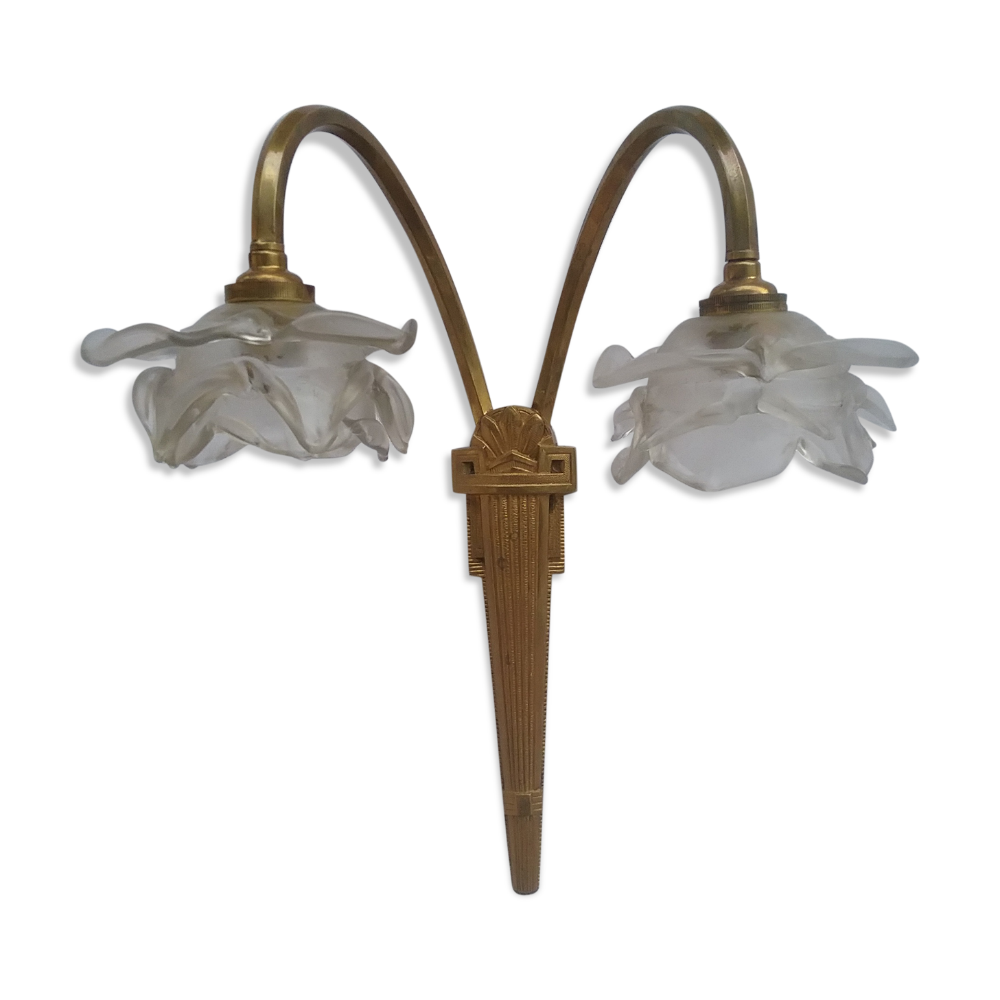 Wall light double art deco