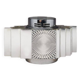 1960s Table Lighter by Sarome In Aluminium.