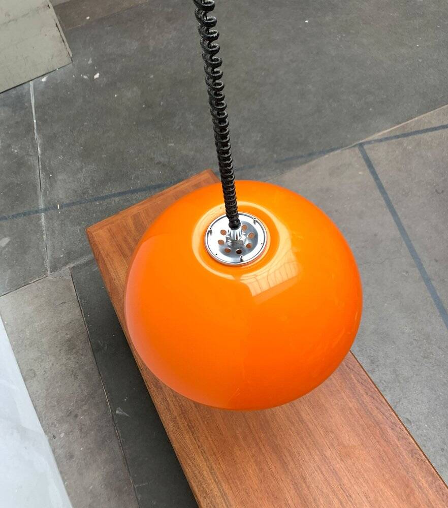 Space Age Pendant Lamp Cabras by Luigi Massoni for Guzzini, 1960s