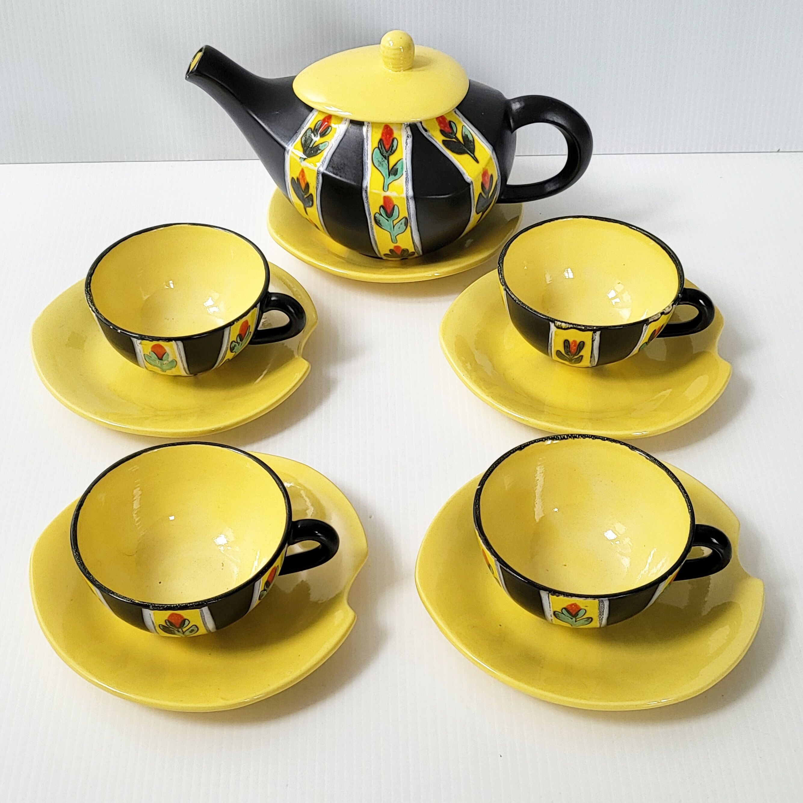 Vintage coffee service gabriel fourmaintraux 1950