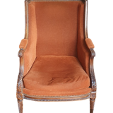 Eared shepherdess armchair