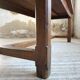 Rustic farmhouse table, solid oak, 2m