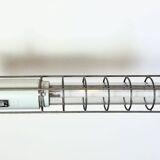 Grey Industrial Hanging Tube Light from Elektrosvit, 1980s