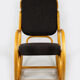Mid-century beech bentwood rocking chair from ton, 1960s