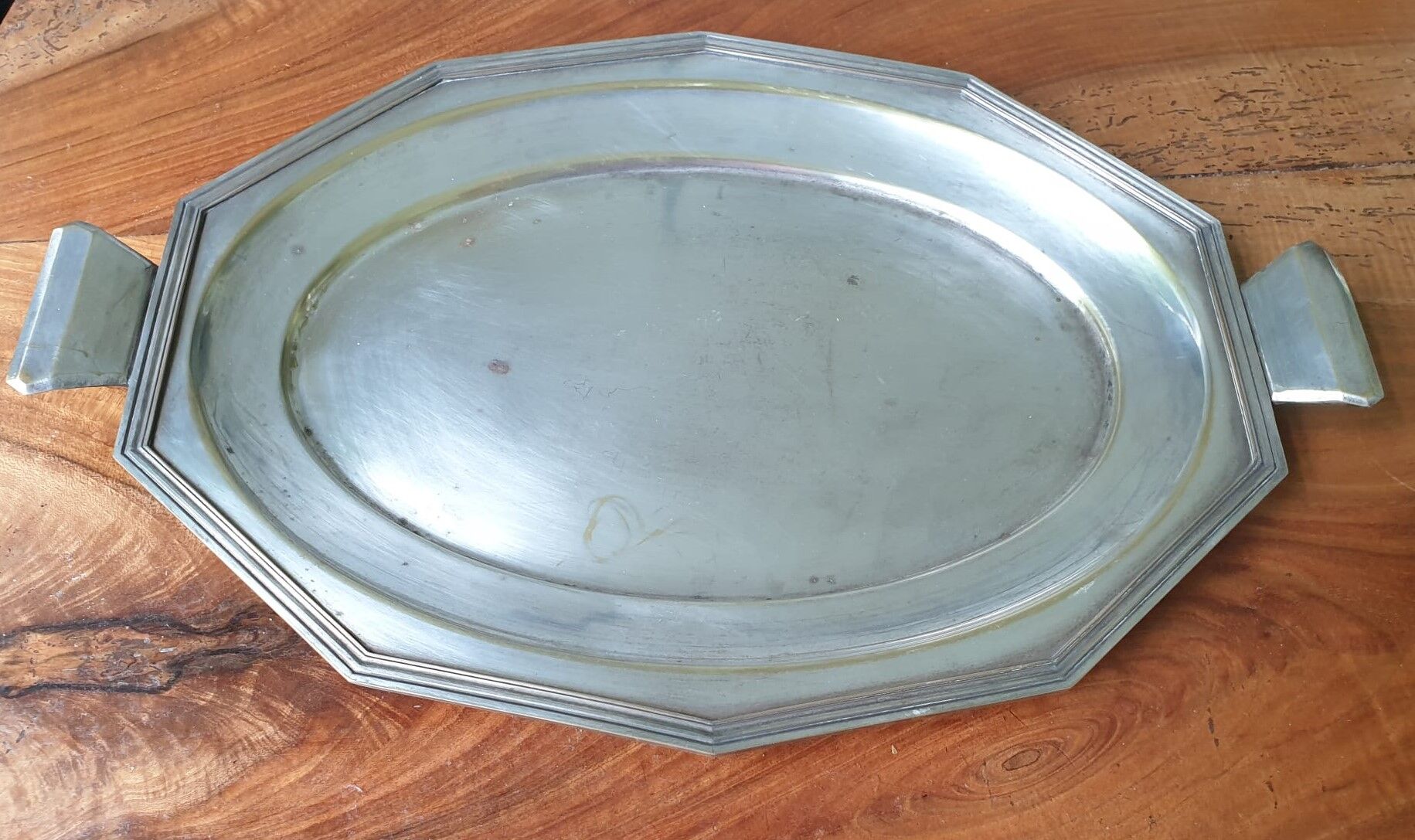Plat ou plateau en argent