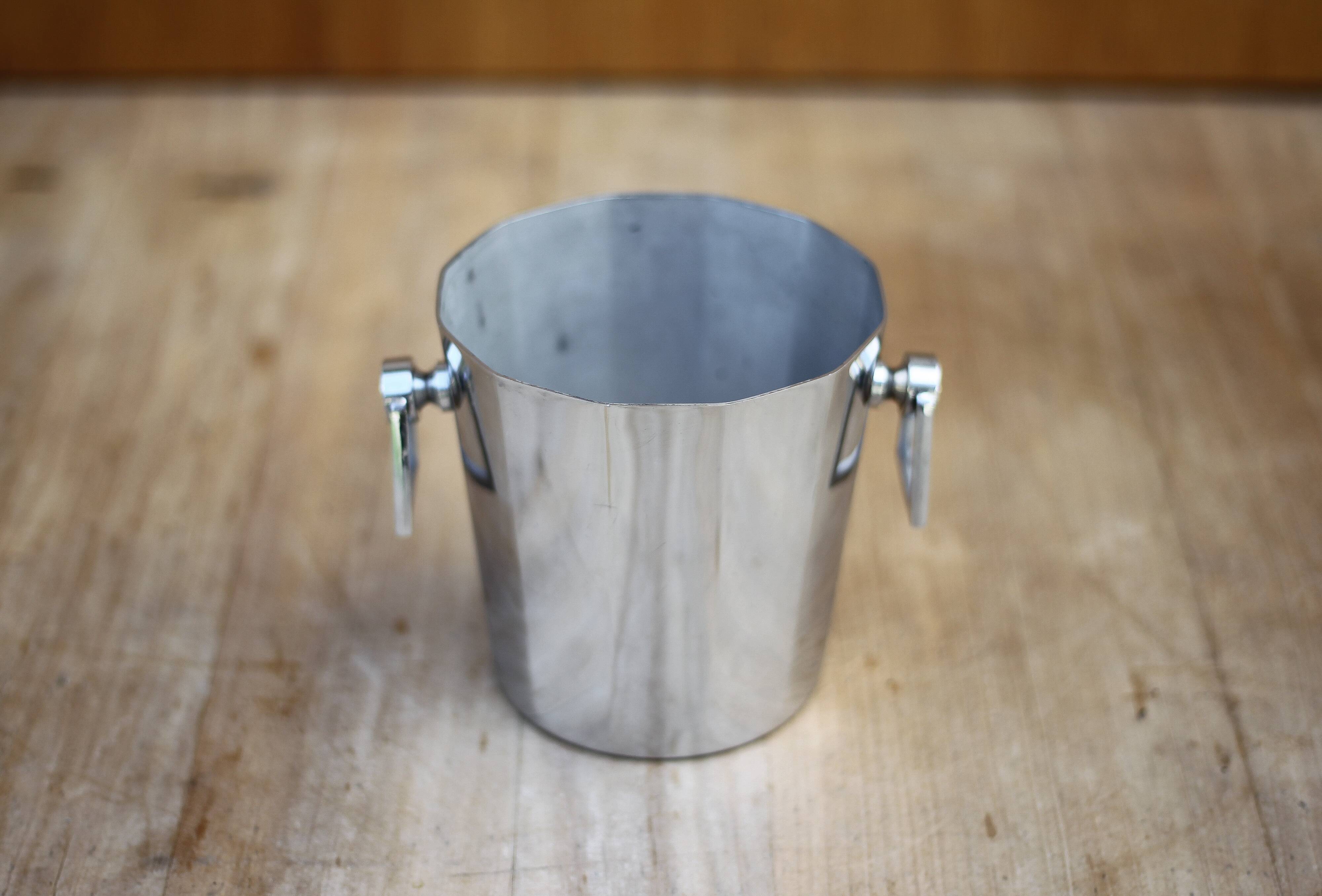 Vintage ice bucket, André Leroy, ice bucket, cooler, bottle cooler, cooler