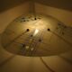 Lustre suspension 1950 space age atomic vintage design